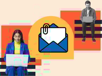 B2B marketers emailing each other