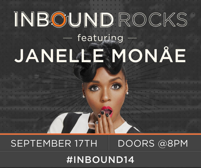 HubSpot’s Annual INBOUND Conference Welcomes Grammy-Nominated Janelle Monáe to Headline INBOUND Rocks