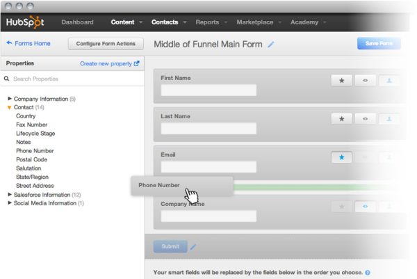 HubSpot Forms Now Feature Progressive Profiling and a New Interface