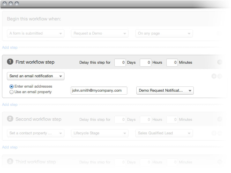 NEW Set notifications based on your leads' behavior