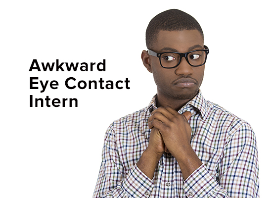 awkward-eye-contact-intern