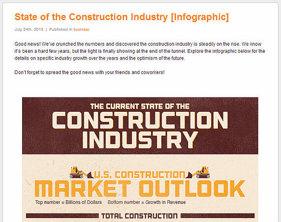 STATE OF CONSTRUCTION