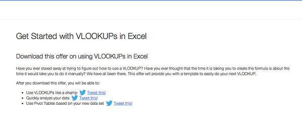 ejemplo de personalización de contenido para Twitter