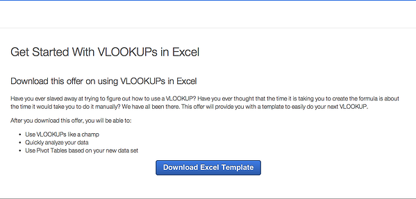 ejemplo de contenido predeterminado