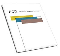 Couverture de la proposition de PCR