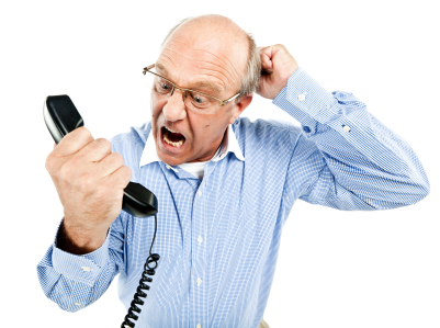 frustrating cold call