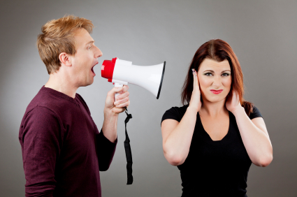 shouting at prospect