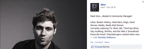 uber boston community manager