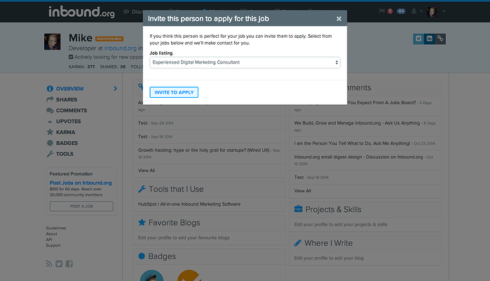 inbound.org-einladung-zum-vorstellungsgespräch