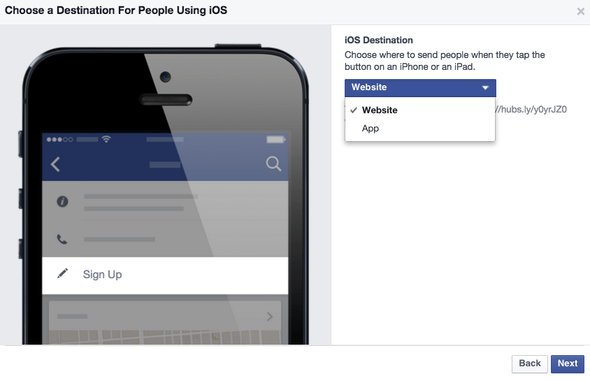 how to add cta button on facebook post