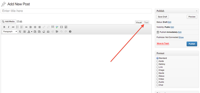 WordPressへエンベットコードを貼り付ける方法