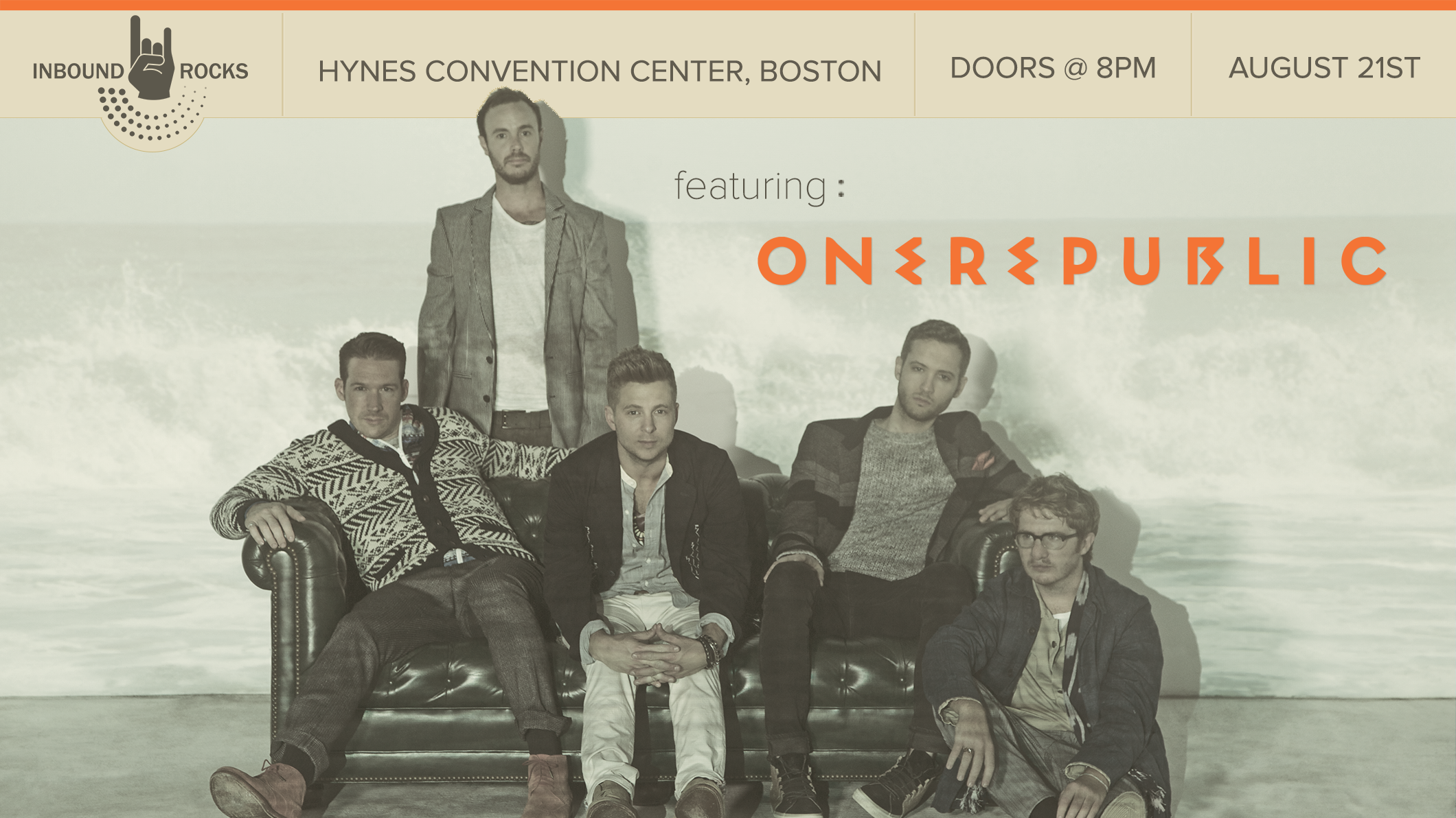 Grammy-Nominated OneRepublic to Headline INBOUND Rocks at HubSpot’s Annual INBOUND Conference