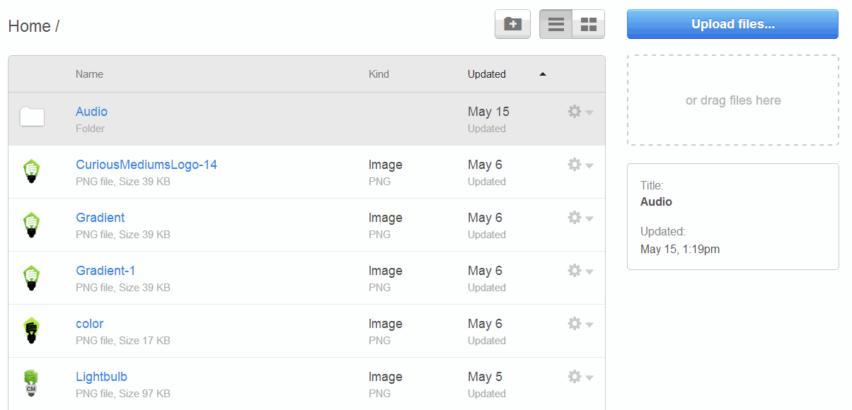 Uploading Files