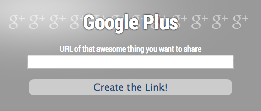 GooglePlusShareLink