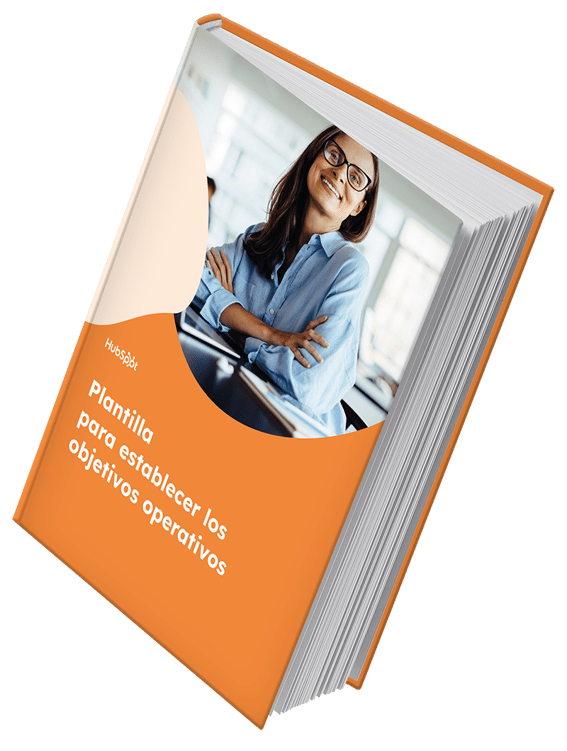 Plantilla  para establecer los objetivos operativos-libro