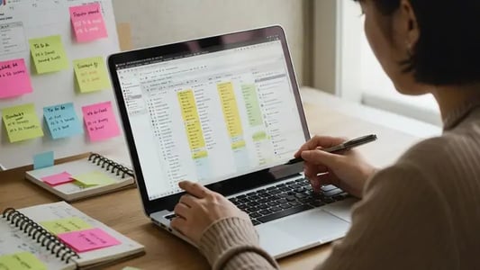 エクセルでタスク管理を行う方法｜メリット・デメリットや効率的な使い方を解説