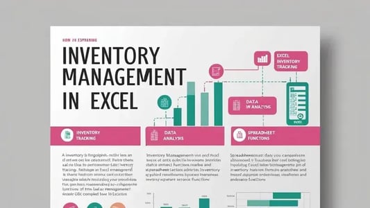 エクセルで在庫管理を行う方法｜メリットや表の種類、便利な機能を紹介