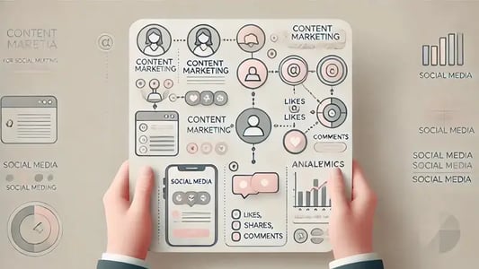 コンテンツマーケティングにSNSを活用するには？活用方法や事例を紹介