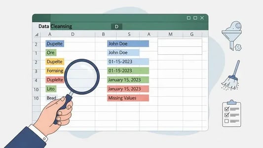 【画像付き】エクセルを使ったデータクレンジングのやり方