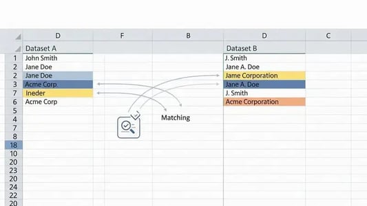 【画像付き】エクセルによる名寄せのやり方をわかりやすく解説
