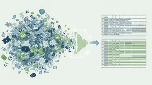 非構造化データを構造化データへ変換するには？構造化の重要性と手順を解説