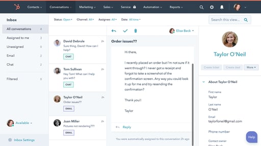 Use Free Universal Team Email to Break Comms Silos | HubSpot