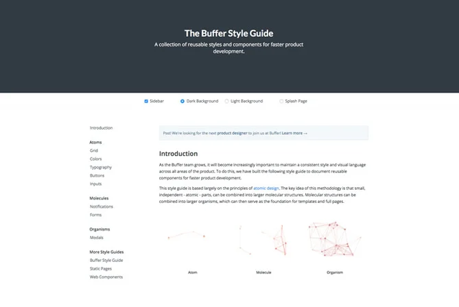 Buffer Style Guide