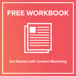 Workbook cover featuring a graphic of two stacked papers on a gradient coral background, with the text 