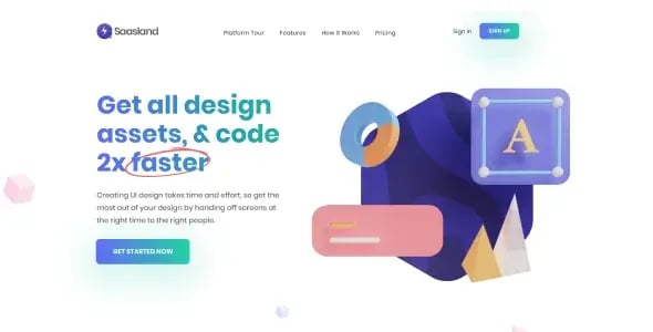 Saasland wordpress theme for tech bloggers
