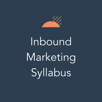 Inbound Marketing Syllabus