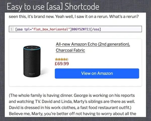 Affiliate Super Assistent : Integrating Amazon products into your WordPress Page