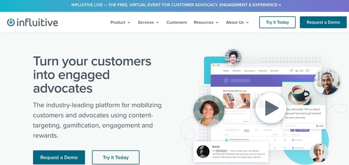 influitive Example of Gamification CS Technology
