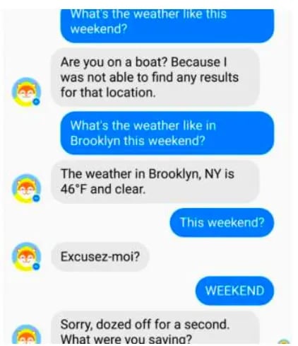 chatbot fb fail