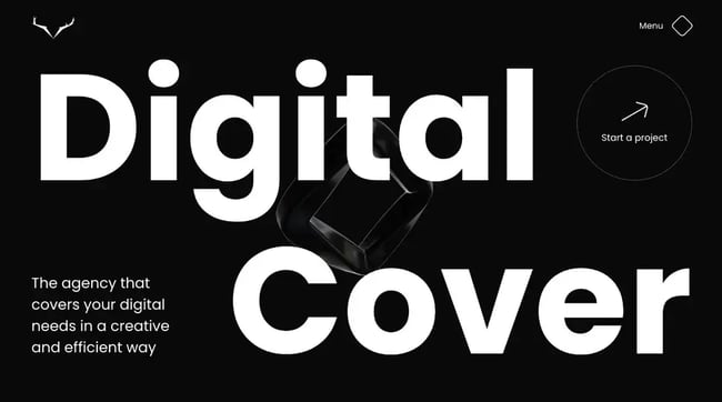 homepage for the monochromatic website digital cover