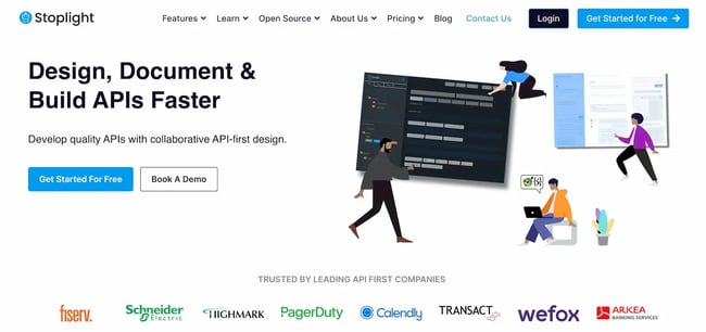 The Stoplight API platform was created to put high-quality API design at the forefront of development. 