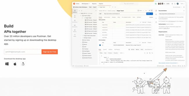 Postman is a widely used API platform