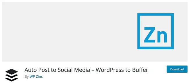 WordPress to Buffer : Auto Post to social media