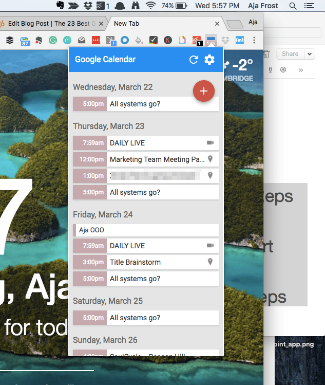 19 google-calendar-chrome-extension
