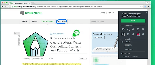 20 Evernote_Web_Clipper