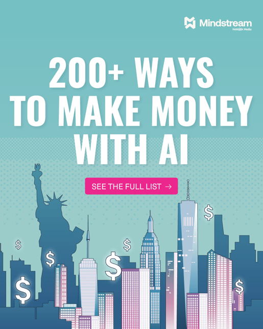 2000 ways to make money with AI_LP image_Mindstream