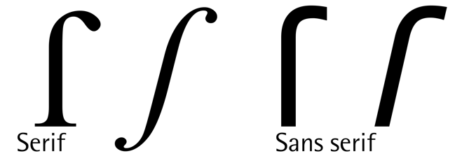 serif