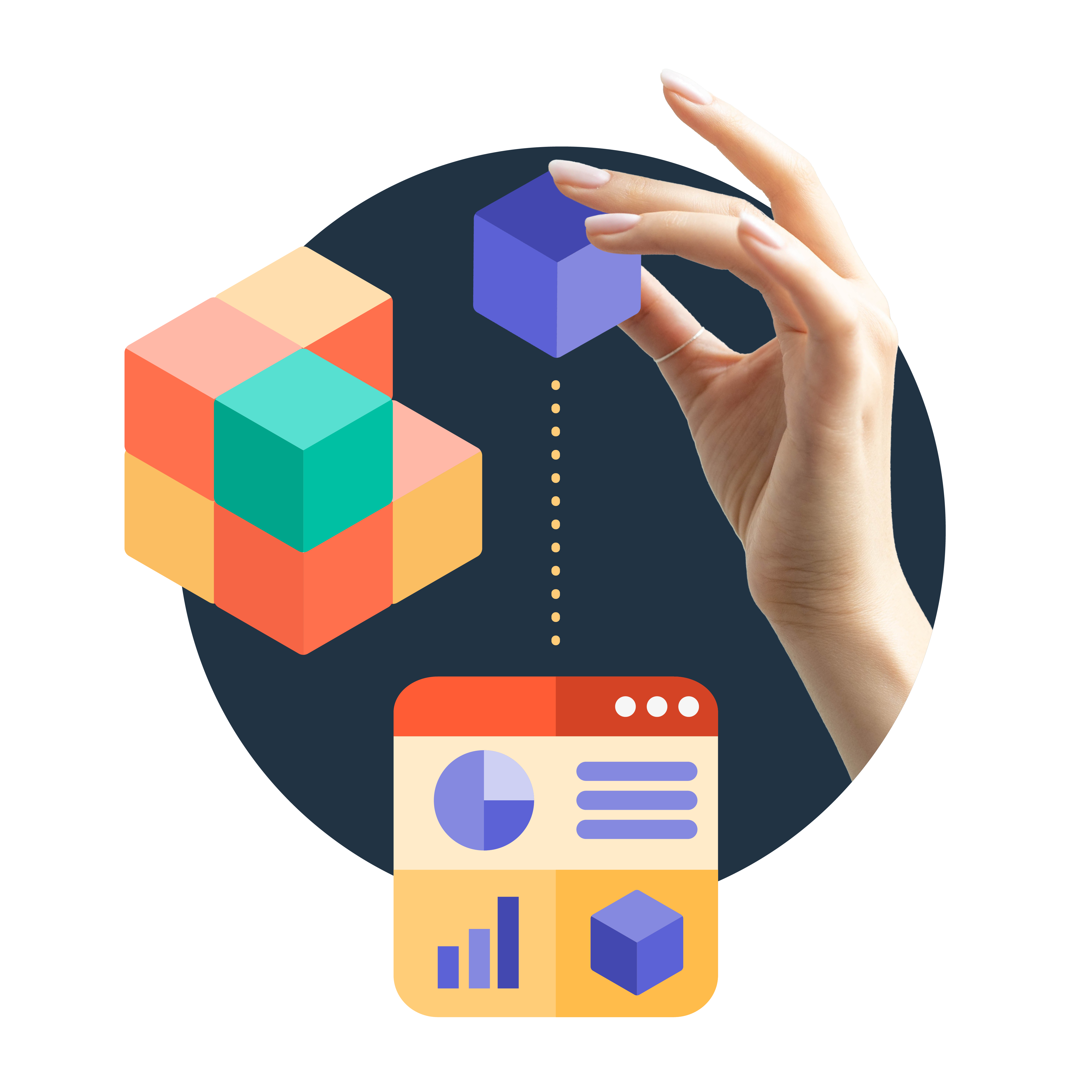 2023_Brand_RubikCubeUI