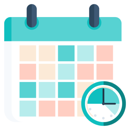 Terminkalender in der Kundendatenbank