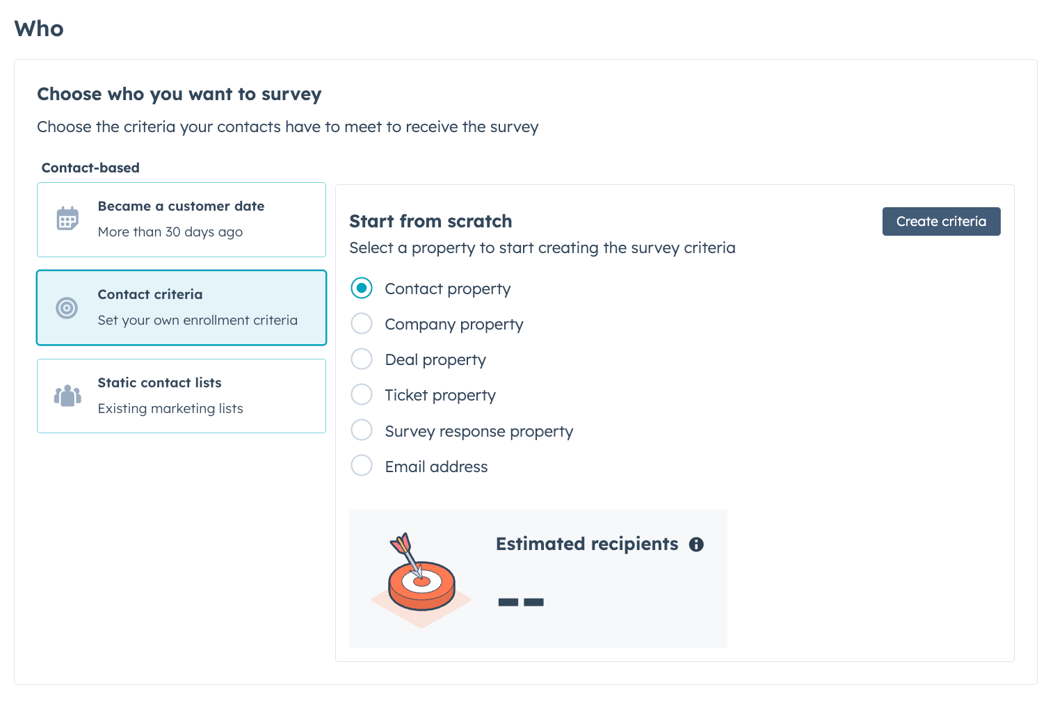 Create and conduct customer satisfaction surveys