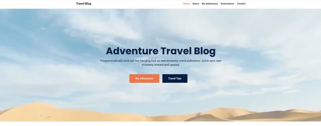 demo of the wordpress theme for adsense neve
