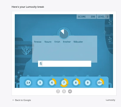 31 Lumosity