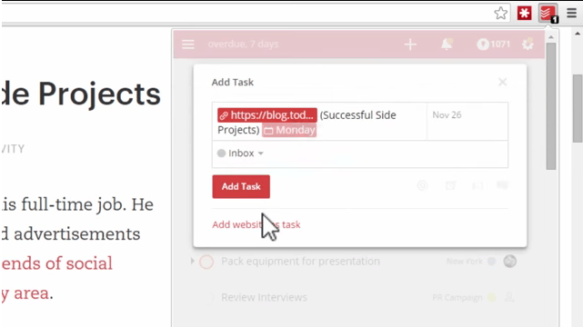 4 ToDoist