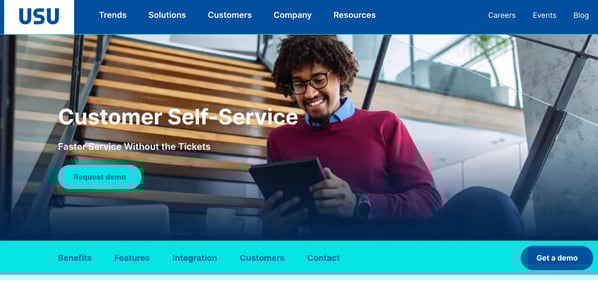customer communication management software, usu