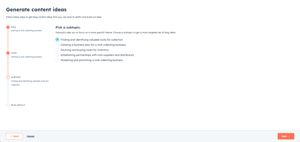 HubSpot's Content Assistant, AI
