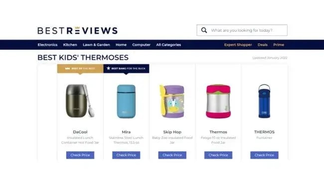 Perfect PPC Landing Page - BestReviews.com